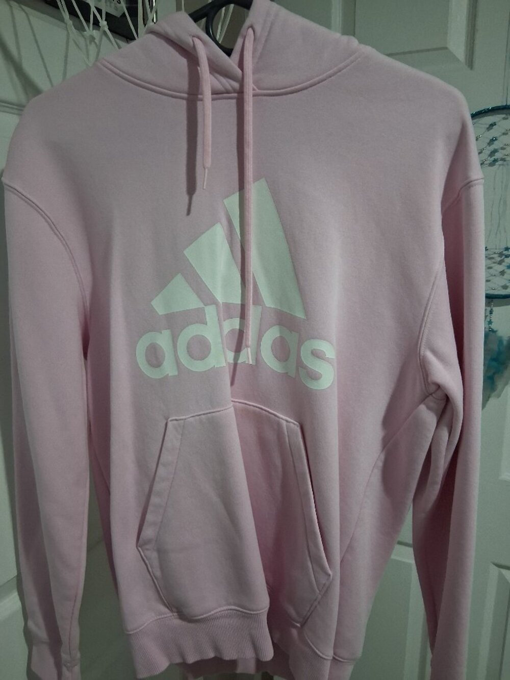 Adidas pink hoodie